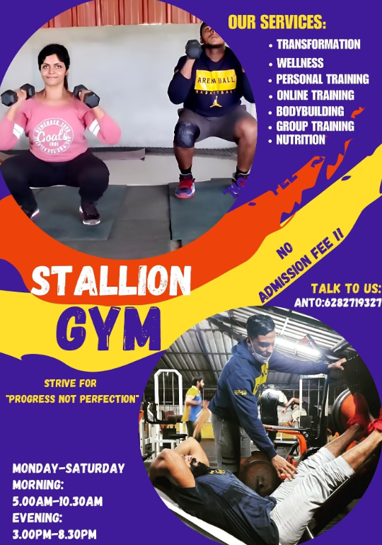 Stallion Gym Adoor