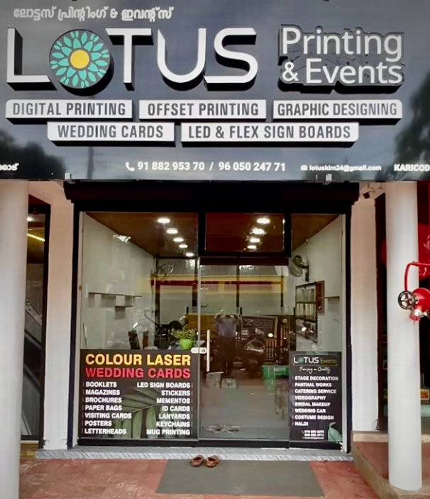 Lotus Printing & Events Kollam