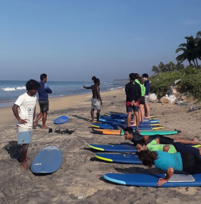 Moon Waves Surf School Varkala