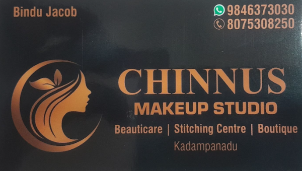 Chinnus Beauty Care and Makeup Studio Pathanamthitta