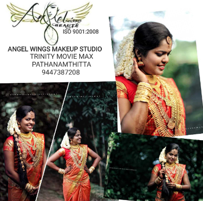 Angel Wings Makeup Studio And Spa Pathanamthitta