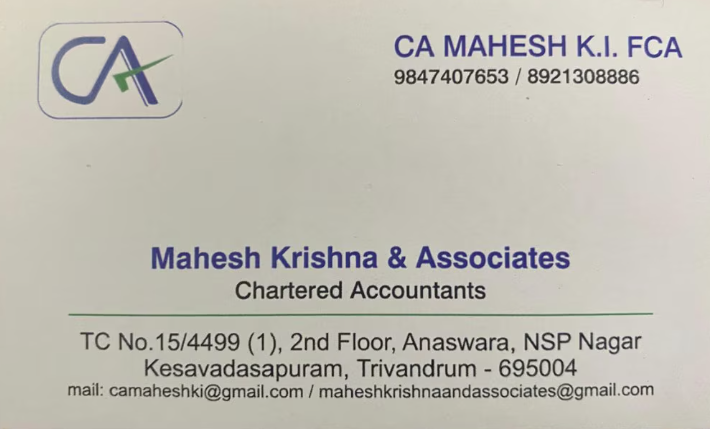 Mahesh Krishna & Associates