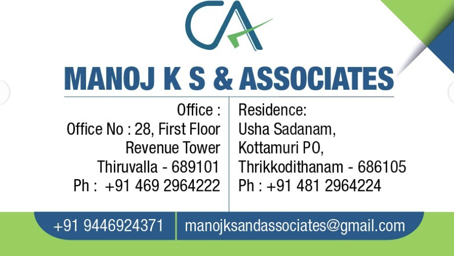 MANOJ K S & ASSOCIATES