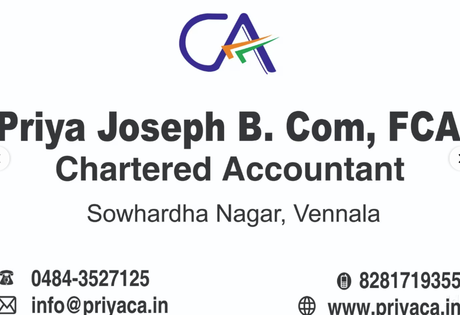 Ca Priya Joseph Fca Chartered Accountant
