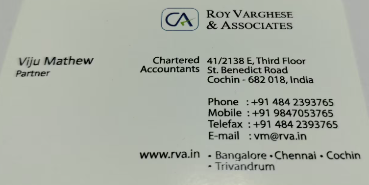 Roy Varghese and Associates