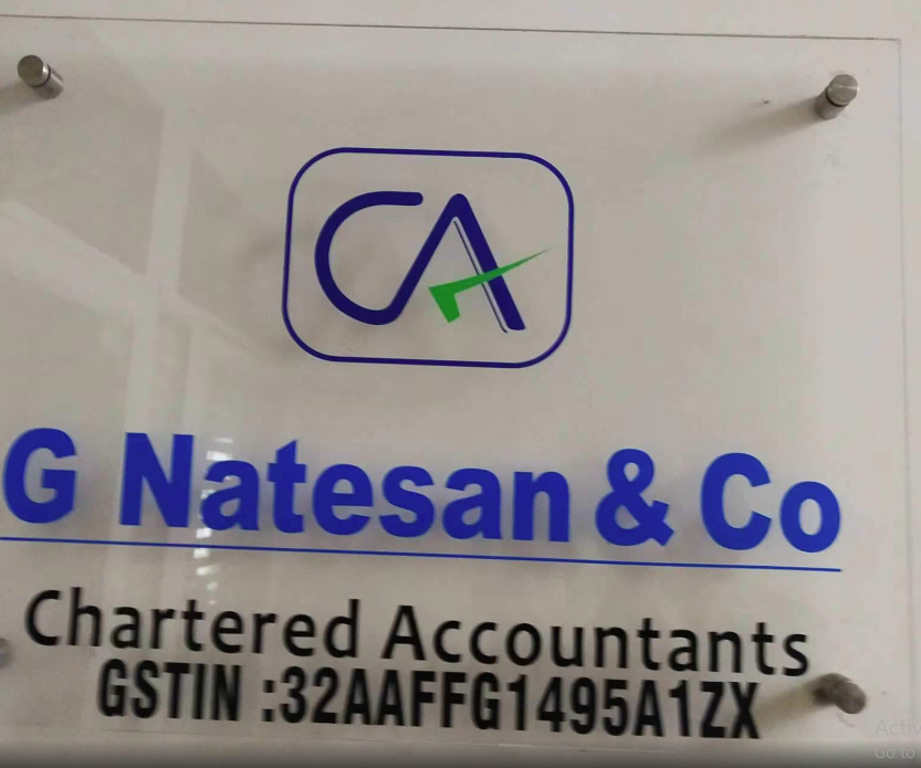 G Natesan & Co Chartered Accountants